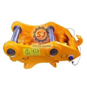 Attacco Rapido Idraulico Universale per Escavatore, Accoppiatore Idraulico a Doppio Blocco, Attacco Rapido Completamente Automatico - Product Image 1