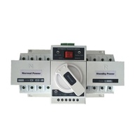 Interruptor Automático Miniatura YUYE 123 Tipo 63A ATS MCB Tipo Interruptor de Transferencia Automática Interruptor de Cambio Manual