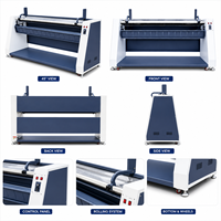Machine de pré-rétraction et de relaxation des tissus, équipement d'étalement textile industriel pour usage en usine
