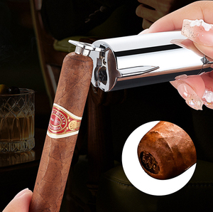 Accendisigari Space Cigar accendino doppio fuoco accendisigari logo personalizzato torcia accendino - Product Image 3