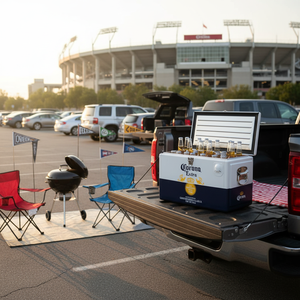 Nevera Portátil Metálica Retro Fumashi de 20L con Aislamiento, Logotipo de Corona Extra, para Camping, Pesca y Enfriamiento de Bebidas - Product Image 6