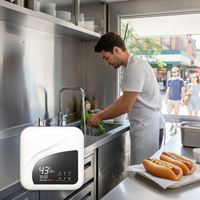 Chauffe-eau électrique portable 15L personnalisable avec contrôle intelligent et induction pour douche