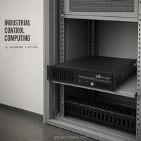 Komputer Industri Rakmount GUORESOUN 2U IPC-8207 dengan Intel Core I3/i5/i7/i9 Memori DDR4 Multi-Port I/O Desain Tahan Lama
