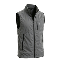 Gilet softshell d'hiver pour homme personnalisé, respirant, imperméable, coupe-vent, style décontracté, grande taille, tissu tissé
