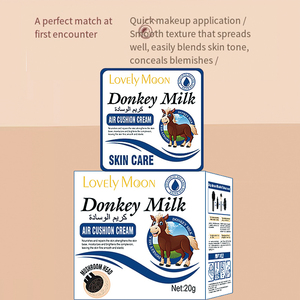 Bán hàng nóng lừa sữa đệm không khí kem nhãn hiệu riêng Kem dưỡng ẩm bột lỏng nền tảng dầu-kiểm soát tính năng CC BB Kem - Product Image 2