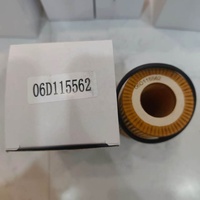 Filtre à huile du système de lubrification du moteur haute performance 06D115562 Convient aux voitures Jetta Golf