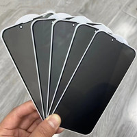 Protection d'écran en verre pour téléphone portable, anti-espionnage, verre trempé 9H, film pour iPhone 16 Pro Max Xr Xs 11 Plus 15 14 17 Air