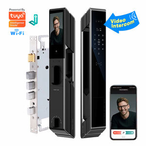 तुया 3 डी फेस रिकग्निशन पॉम नस स्मार्ट डोर लॉक बायोमेट्रिक फिंगरप्रिंट वीडियो इंटरकॉम के साथ - Product Image 1