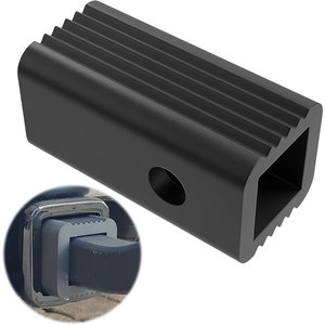 Adaptateur de montage en alliage <span class=keywords><strong>d</strong></span>'aluminium Ambull Factory pour <span class=keywords><strong>attelage</strong></span> carré de 2 pouces à 1-1/4 pouces pour voiture - Product Image 1