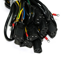 Câble d'alimentation robuste IEC 60320 C14 vers C21, faisceau de câbles 14AWG 250V/15A 8P, adaptateur pour serveurs, commutateurs, systèmes UPS, OEM