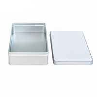 Boîte de rangement rectangulaire en fer blanc pour impression par sublimation, boîte créative pour bijoux et bonbons de mariage