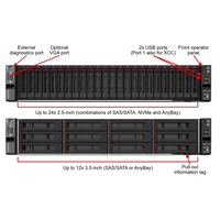 Lenovos Thinksystem Sr650 V3 Server, catu daya HDD dengan memori prosesor Xeon performa tinggi