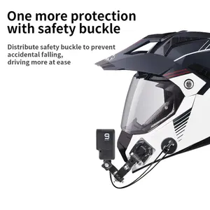Caméras de sport de qualité <span class=keywords><strong>Support</strong></span> de <span class=keywords><strong>casque</strong></span> Base de <span class=keywords><strong>support</strong></span> de menton de moto pour caméra d'action Go Pro Hero - Product Image 3