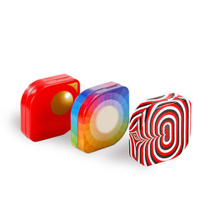 Benutzer definierte quadratische Süßigkeiten Weißblech Fall Kondom Metall Verpackungs boxen Kaugummi Mini Klappdeckel Dosen können kleine Minze Blechdose - Product Image 2