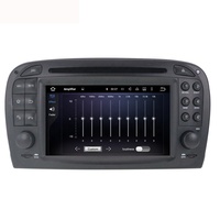 Pour Mercedes Benz SL R230 SL500 2001-2007 Android 10.0 Lecteur CD DVD de voiture Autoradio GPS Navigation Multimédia Satnav