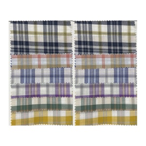 Vendita calda di alta qualità controllare tessuto di puro cotone resistente alle rughe traspirante Made in China - Product Image 4