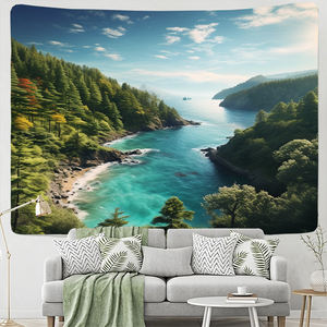 Gahumi Factory Direct Tapisserie murale décorative motif imprimé personnalisé pour la décoration intérieure Prix compétitif - Product Image 2