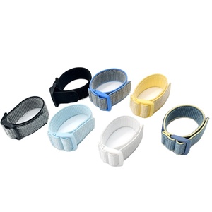 Per gli uomini su misura Nylon autoadesivo 20 22 mm gancio e nastro ad anello per <span class=keywords><strong>apple</strong></span> serie 8 per iphone I Smart Watch <span class=keywords><strong>cinturino</strong></span> - Product Image 1