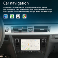 Autoradio multimédia Android 14 de 7 pouces pour BMW E90 E91 E92 E93 2006-2012, lecteur DVD vidéo, navigation GPS, CarPlay Auto