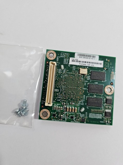 PVDM4-128 128-Channel High-Density Voice DSP Module for ISR 4000 W/Mounts Stock in Warehouse