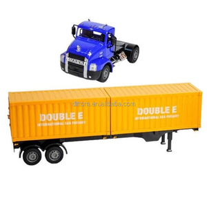 Camión <span class=keywords><strong>de</strong></span> Contenedor Double E E666-003 <span class=keywords><strong>MACK</strong></span> 114SD 1/26, Camión <span class=keywords><strong>de</strong></span> Transporte RC <span class=keywords><strong>de</strong></span> Simulación Omnidireccional <span class=keywords><strong>de</strong></span> 2.4G con Luces y Sonidos - Product Image 5