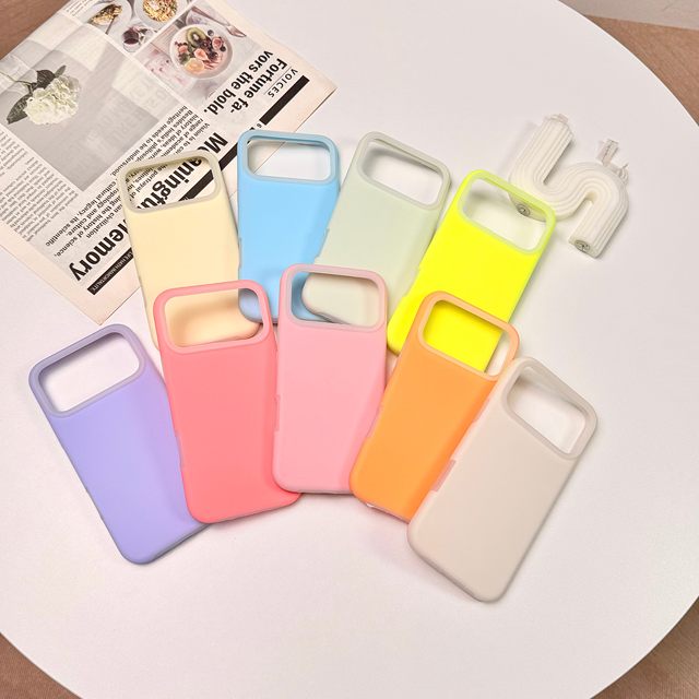 Wholesale iPhone Silicone Covers Custom Logo Soft Liquid Silicone Case for iPhone 17 16 15 14 13 12 11 Pro Max Original Bulk