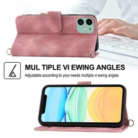 Étui portefeuille en cuir à motif floral avec sangle et multiples fentes pour cartes pour Redmi NOTE 15 Pro Plus 4G 5G 14 13 12 Turbo 15C 14C 13C 12C 15A