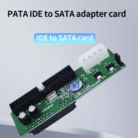 Adaptador TISHRIC SATA a PATA IDE de 3.5'' 39/40 Pines con Selección Maestro/Esclavo para Disco Duro de Escritorio, Grabadora de CD/DVD