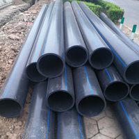 Poly tuyaux de série de PE de tuyau composite en plastique résistant aux UV de HDPE de polyéthylène haute densité pour l'approvisionnement en eau