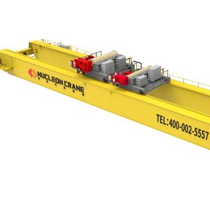 Grúa Puente de Doble Viga Eléctrica con Control Remoto de 5 Toneladas y 7.5m de Envergadura, con Componentes de Motor y Engranajes - Product Image 2