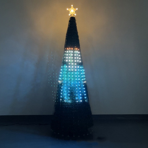 <strong>2025</strong> NEW Install Simple APP Control Magic Graffiti LED <strong>Lights</strong> Christmas <strong>Tree</strong> - Product Image 6