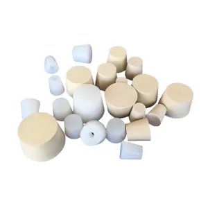 Customized size transparent silicone material rubber cork stopper /silicone rubber plugs