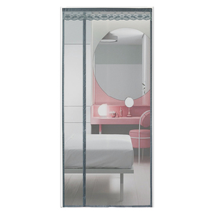 Bán buôn miễn phí tỷ lệ im lặng cửa từ màn hình muỗi <span class=keywords><strong>Net</strong></span> từ cửa rèm cửa muỗi với nam châm - Product Image 3