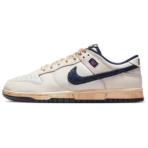 รองเท้าสเก็ตบอร์ด Nike Dunk Low สำหรับทุกเพศ สีเทา สีน้ำเงิน พื้นรองเท้ายางหนังกลับ สำหรับทุกฤดูกาล - Product Image 1