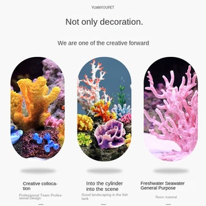 Kunstmatige Koralen Voor Aquarium Met Koraalrifdecor, Koraalrojo, Harsdecoratie, Aquariumaccessoires En Landschapsontwerp - Product Image 3