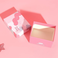 Benutzer definiertes Logo Gedruckte Verpackung Karton Pink Matte Finish Versand Versand boxen Recycelbare Geschenk box für Süßigkeiten, Kleidungs stück
