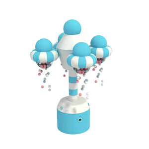 Équipement de terrain de jeu intérieur pour enfants parc d'attractions balle cascade piscine à balles douche fosse à balles fontaine lancer Machine - Product Image 2