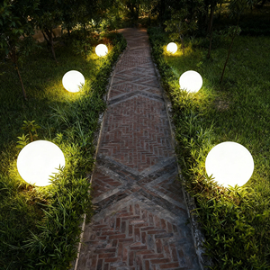 Lámparas Solares de Alta Calidad E Smartlive IP65, Impermeables, Ultravioleta, en Forma de Bola de Piedra, para Jardín, Decoración de Paisajes Exteriores - Product Image 6