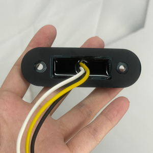 1X 4 LED Ambre + Blanc/Rouge Double Couleur Lentille Fumée Indicateur <span class=keywords><strong>de</strong></span> <span class=keywords><strong>Position</strong></span> Lumière <span class=keywords><strong>de</strong></span> Gabarit <span class=keywords><strong>de</strong></span> Calandre pour Scania DAF Volvo Iveco 12-24V - Product Image 3