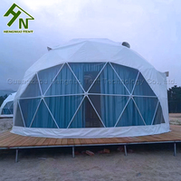 Tentes préfabriquées extérieures de dôme de Chambre d'igloo avec les cadres en acier galvanisés d'immersion chaude
