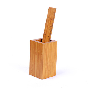 Porte-pinceaux de calligraphie en bambou, porte-stylos, Les Quatre Trésors de l'étude (pinceau d'écriture, bâton d'encre, pierre à encre et papier) - Product Image 4