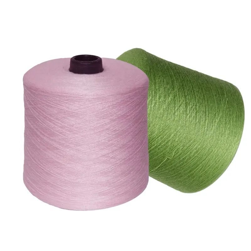 Wholesale Blended Core Spun Yarn 28S/2 Anti-pilling Spun Knitting Yarn for Socks Sweaters Hats