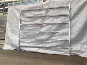 Sığır demiryolu paneli boğa demiryolu paneli sıcak daldırma galvanizli çelik sığır çit çiftlik çiti evcil hayvanlar çit - Product Image 3