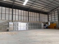 Meshbanddroger voor fruit, groenten, cassavechips - Volledig automatische energiebesparende machine met tandwielmotor voor het drogen van vlokken