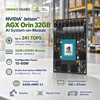 NVIDIA Jetson AGX Orin 32GB 241TOPS Super System on Module 64GB Penyimpanan Tanpa Papan Pembawa untuk Pengembangan AI Generatif