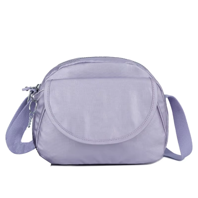 Large Capacity Nylon Hand Carry Daily Life Crossbody Bag