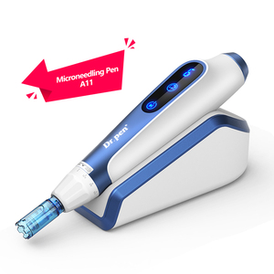 Stylo de Microneedling Automatique <span class=keywords><strong>Sans</strong></span> <span class=keywords><strong>Fil</strong></span> 18 Aiguilles, Induction de <span class=keywords><strong>Collagène</strong></span>, 6 Vitesses, Cartouche USB Type-C, <span class=keywords><strong>Aiguille</strong></span> Fine 0,18 mm - Product Image 2