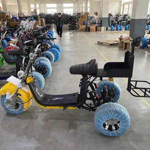 Vente Flash : Scooter Électrique Citycoco à 3 Roues, Tricycle Routier Longue Porté<span class=keywords><strong>e</strong></span> avec Moteur 3000W, Livraison Rapide depuis l'Entrepôt Américain - Product Image 2