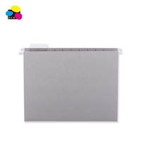 Carpeta de archivos colgantes médicos estándar de tamaño de carta de papel gris reciclado de gran oferta 25 unids/caja archivos de suspensión diseñados para
