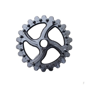 Rueda empacadora <span class=keywords><strong>de</strong></span> <span class=keywords><strong>hierro</strong></span> dúctil <span class=keywords><strong>de</strong></span> fundición en arena, rueda <span class=keywords><strong>de</strong></span> <span class=keywords><strong>prensa</strong></span> para sembradora agrícola, repuestos <span class=keywords><strong>de</strong></span> taladro - Product Image 5
